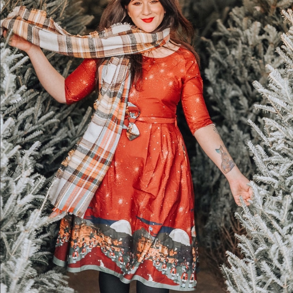 Modcloth Christmas dress